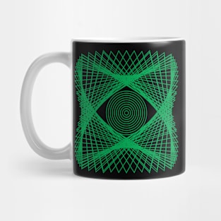 Green Vortex Mug